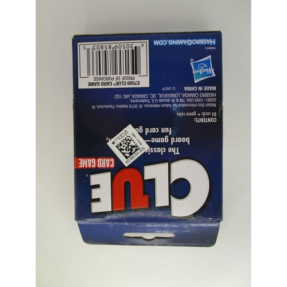 NEW Lot of 3 Card Games Connect 4, Clue and Guess Who  HASBRO - HOLIDAY GIFT - Picture 3 of 7